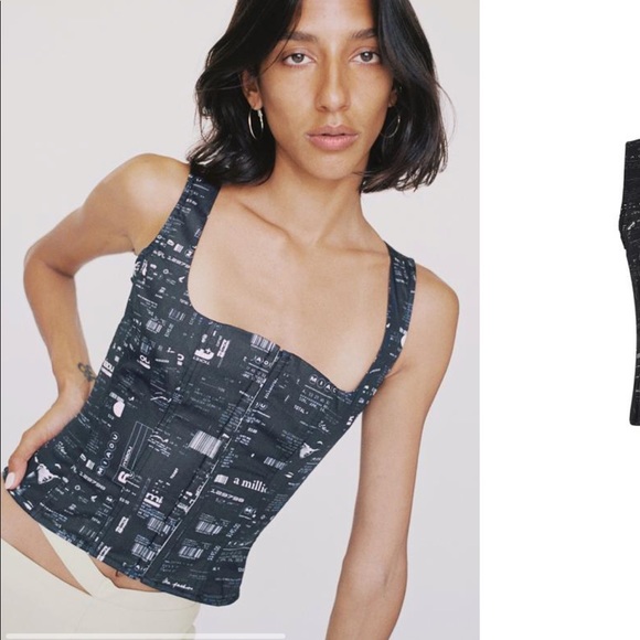 Miaou corset tank - Picture 1 of 3